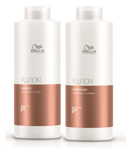 WELLA FUSION SHAMPOO & CONDITIONER 1000ML DUO PUMPS NOT  INCLUDED
