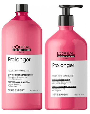 L'OREAL SERIE EXPERT PRO LONGER SHAMPOO 1.5 LITRE AND CONDITIONER 750 ML