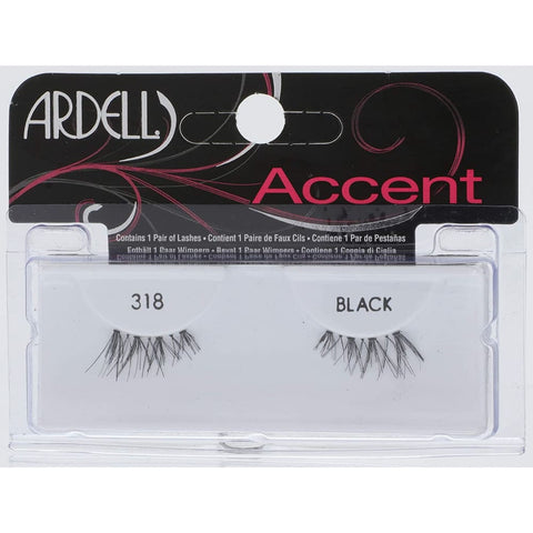Ardell Accents Eye Lashes, 318 Black