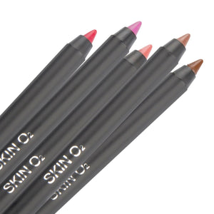 Skin O2 Lip & Eye Pencil Box Set of 5 - Discontinued