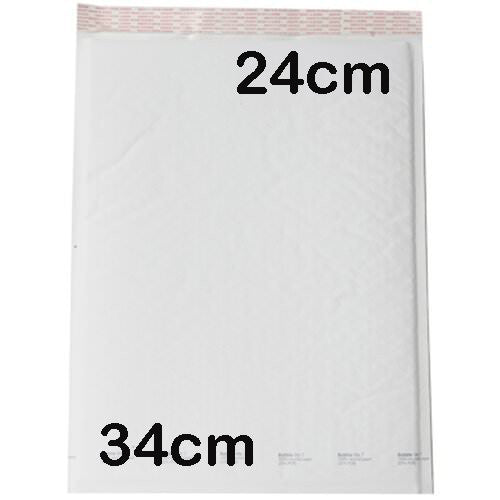 10 Piece Pack - 340x240mm LARGE Bubble Padded Envelope Bag