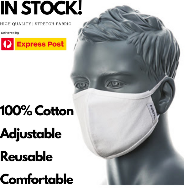 100% Cotton Face Mask Washable Reusable Mask Protect