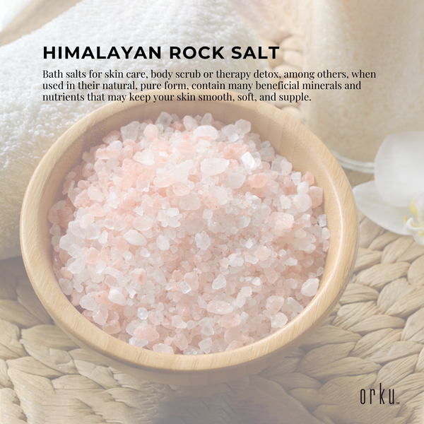 100g Pink Himalayan Bath Salts - Natural Crystal Rocks