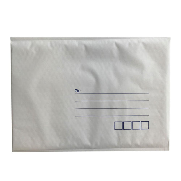 100x Tempest 215x280mm Bubble Mailers No.2 White Padded Eco