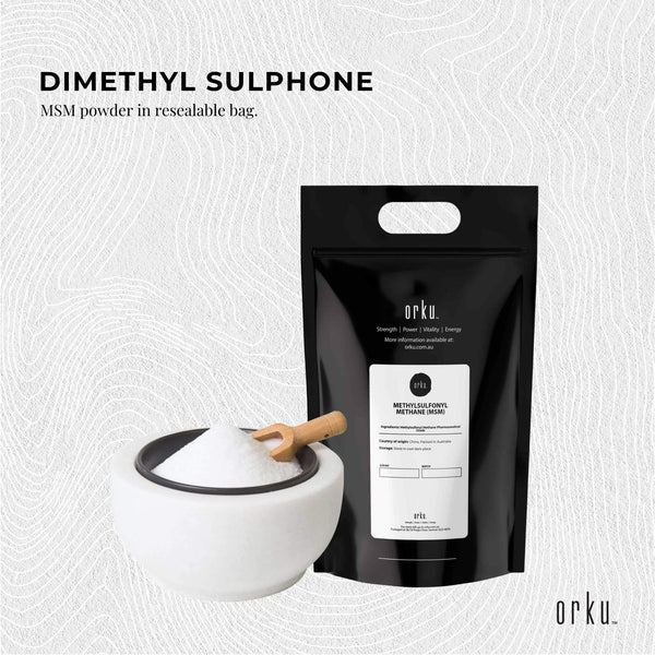10Kg MSM Powder or Crystals Tub - 99% Pure