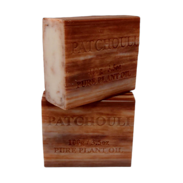 10x 100g Plant Oil Soap Patchouli Scent Pure Natural