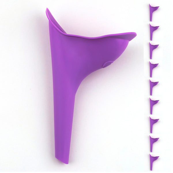 10x Female Portable Urinal - Women Lady Pee and Stand
