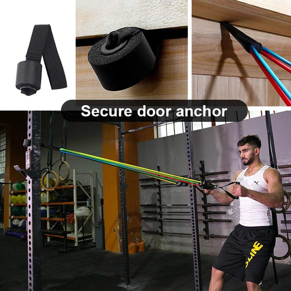 11 Pack Resistance Bands Stackable Exercise Bands Home