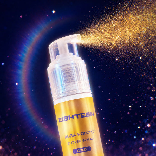 E18HTEEN Aura Points Glitter Spray Gold 12g