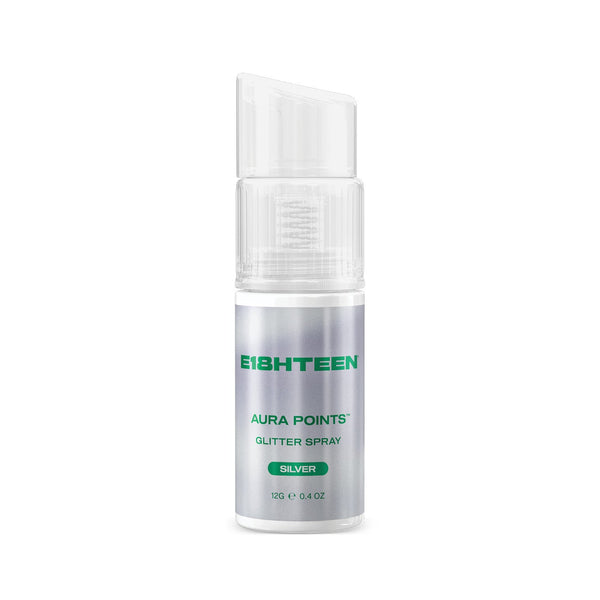 E18HTEEN Aura Points Glitter Spray Silver 12g