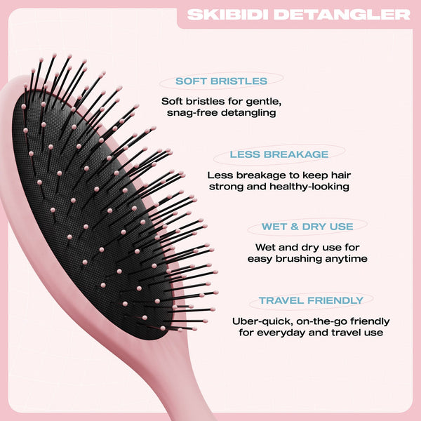 E18HTEEN Skibidi Detangler Light Mode Pink