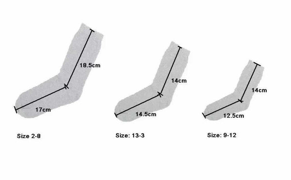12x Pairs SCHOOL SOCKS Plain Cotton Rich Girls Boys School