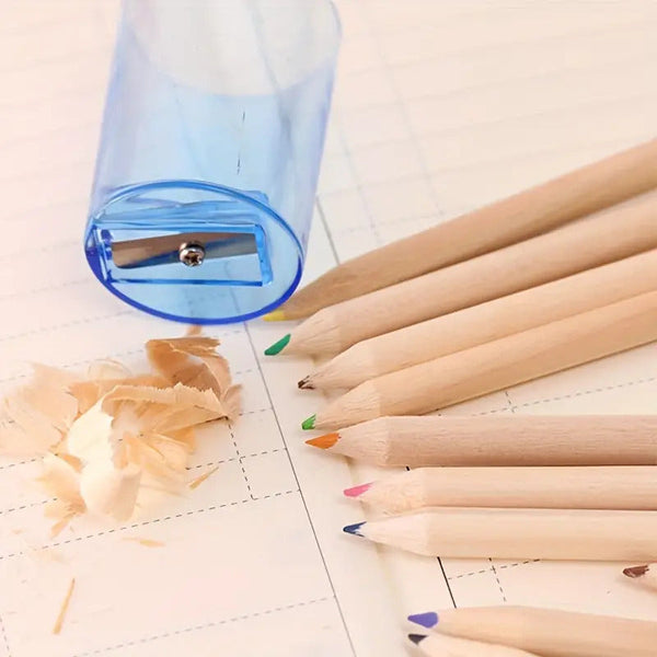 18pcs Mini Colour Pencils Junior Artist Coloured Pencils