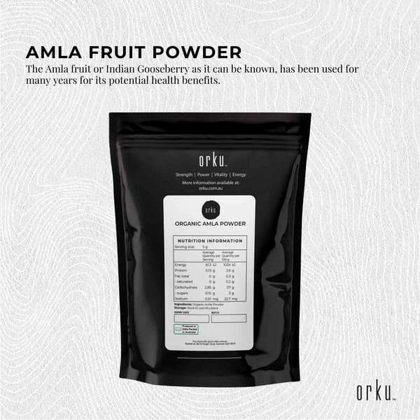 1Kg Organic Amla Powder Indian Gooseberry Emblica