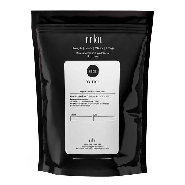 1Kg Xylitol Crystal Powder USP FCC Natural Sweetener Sugar