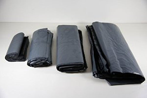 25 Pack - 600x450 mm LARGE GREY PLASTIC MAILING SATCHEL