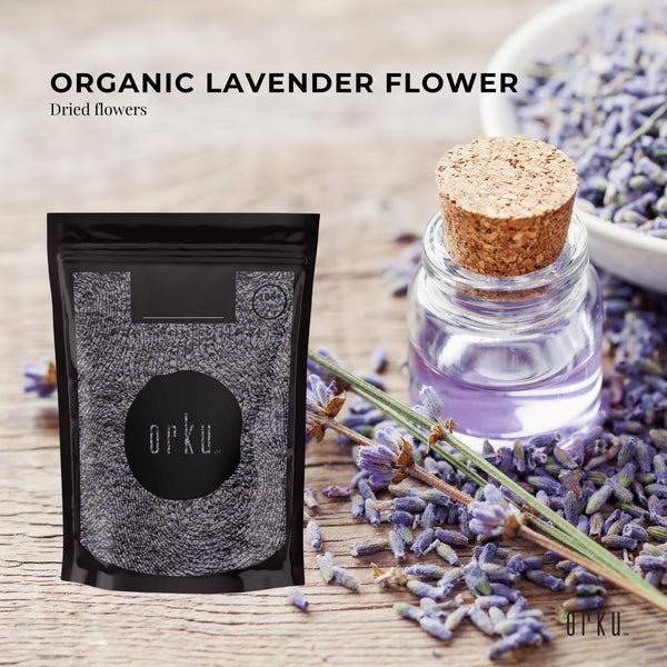 250g Organic Lavender Flower - Dried Fragrant Lavendula