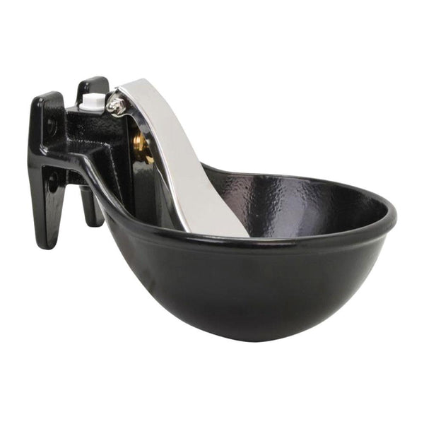 25cm Cattle Drinking Bowl - Iron Cast Mounted Automatic