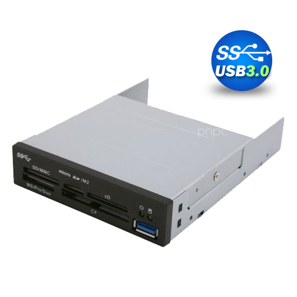 3.5’’ USB 3.0 All in One Internal Card Reader Full Long