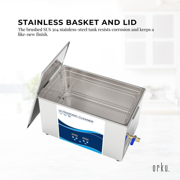30L Digital Ultrasonic Cleaner Jewelry Ultra Sonic Bath