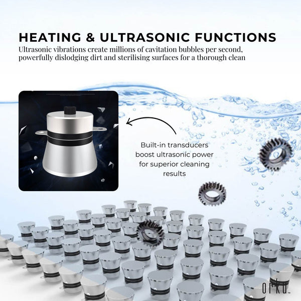 30L Digital Ultrasonic Cleaner Jewelry Ultra Sonic Bath