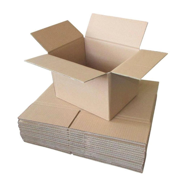 30x Cardboard Boxes 250x150x150mm Carton Box Small Moving