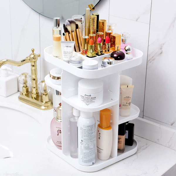 360 Rotating Large Capacity Makeup Organizer for Bedroom