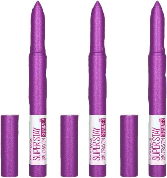 3x Maybelline New York Superstay Ink Longwear Crayon