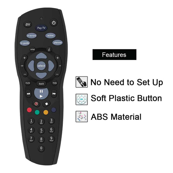 3x PayTV Remote Control Compatible with Foxtel MYSTAR SKY