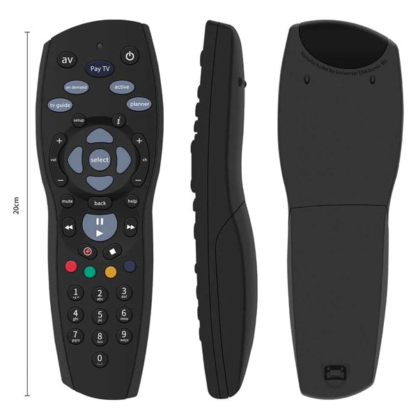 3x PayTV Remote Control Compatible with Foxtel MYSTAR SKY