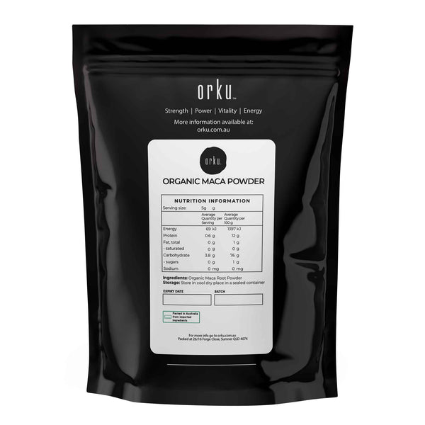 400g Organic Maca Powder Plant Root Super Food Peruvian