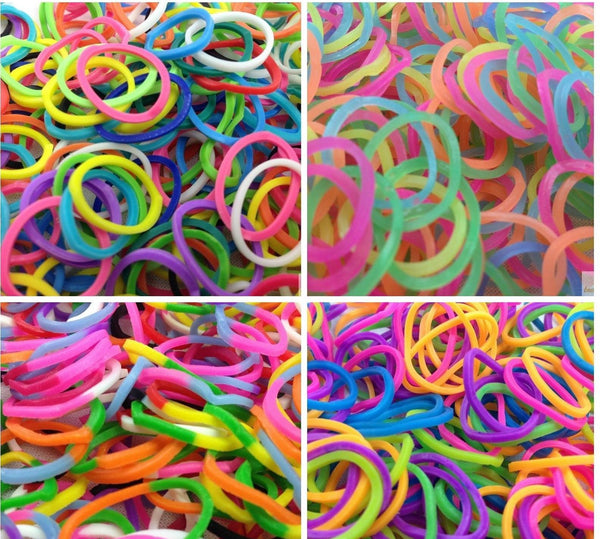 4800 LOOM BANDS Rubber Refill Kit DIY Magical Bracelet 192