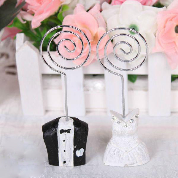 50 Piece Pack of 25 Bride 25 Groom Wedding Name Card Place