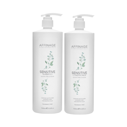 Affinage Sensitive Shampoo & Conditioner 1L Duo