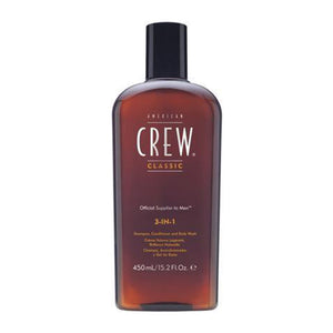 American Crew 3-in-1 Shampoo Conditioner and Body Wash 450ml