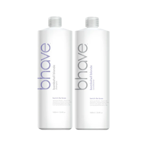 Bhave Bombshell Blonde Shampoo and Conditioner 1L Duo