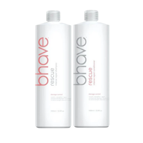 Bhave Rescue Shampoo and Conditioner 1L Duo