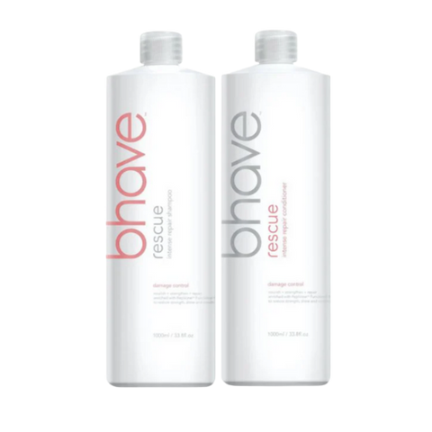 Bhave Rescue Shampoo and Conditioner 1L Duo