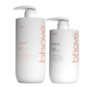 Bhave Rescue Shampoo 1L and Conditioner 750ml Duo
