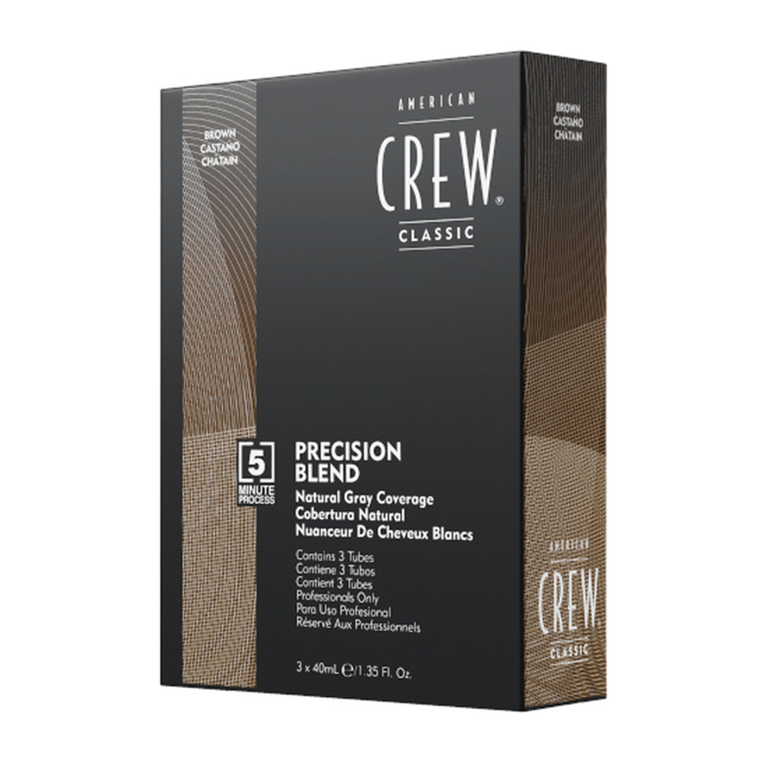 American Crew Precision Blend Medium Ash (5-6) 3x40ml