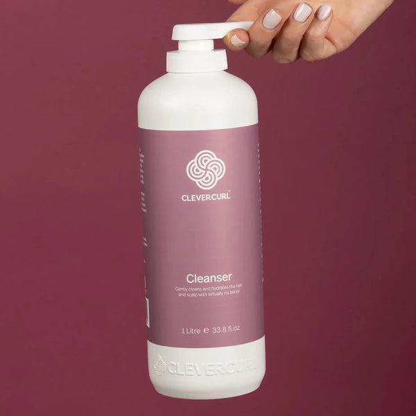 Clever Curl Cleanser Shampoo and Light Conditioner 1000ml
