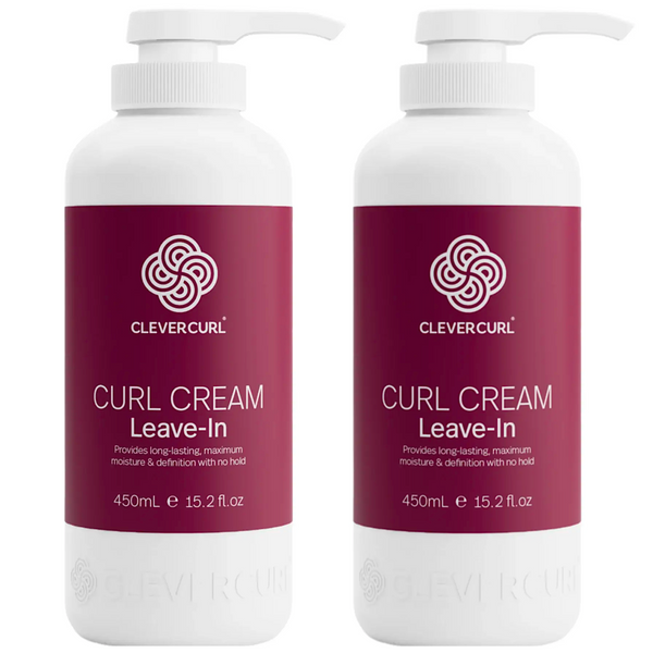 Clever Curl Leave In Curl Cream 450ml (2pc)