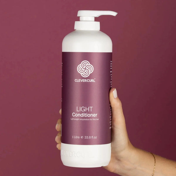 Clever Curl Cleanser Shampoo and Light Conditioner 1000ml