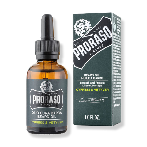 Proraso Beard Oil Cypress & Vetyver 30ml