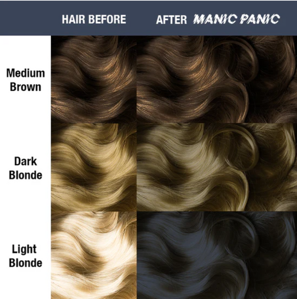 Manic Panic Dark Star 118ml Amplified Squeeze Bottle Formula Hair Color
