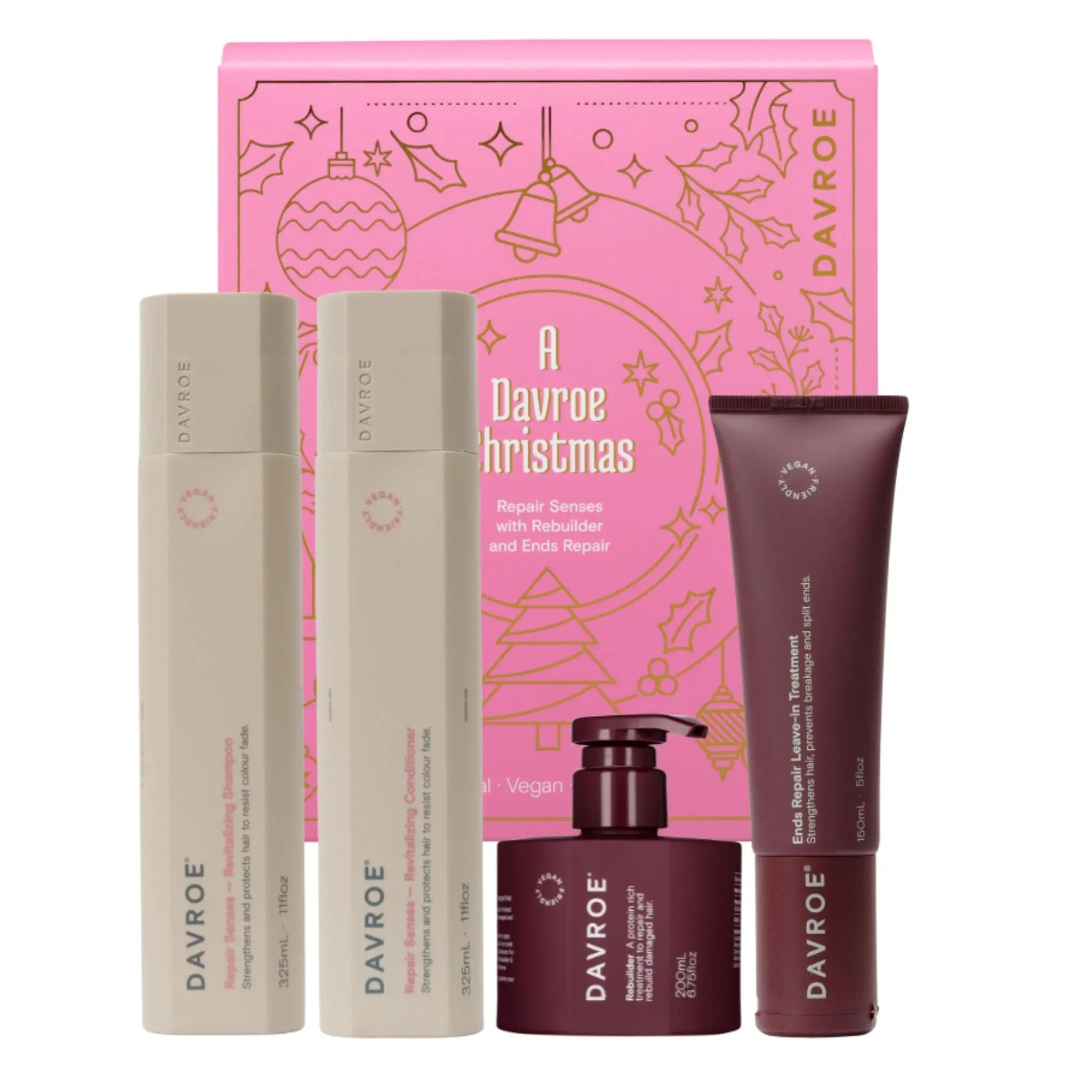 Davroe Repair Senses Holiday Quad Pack