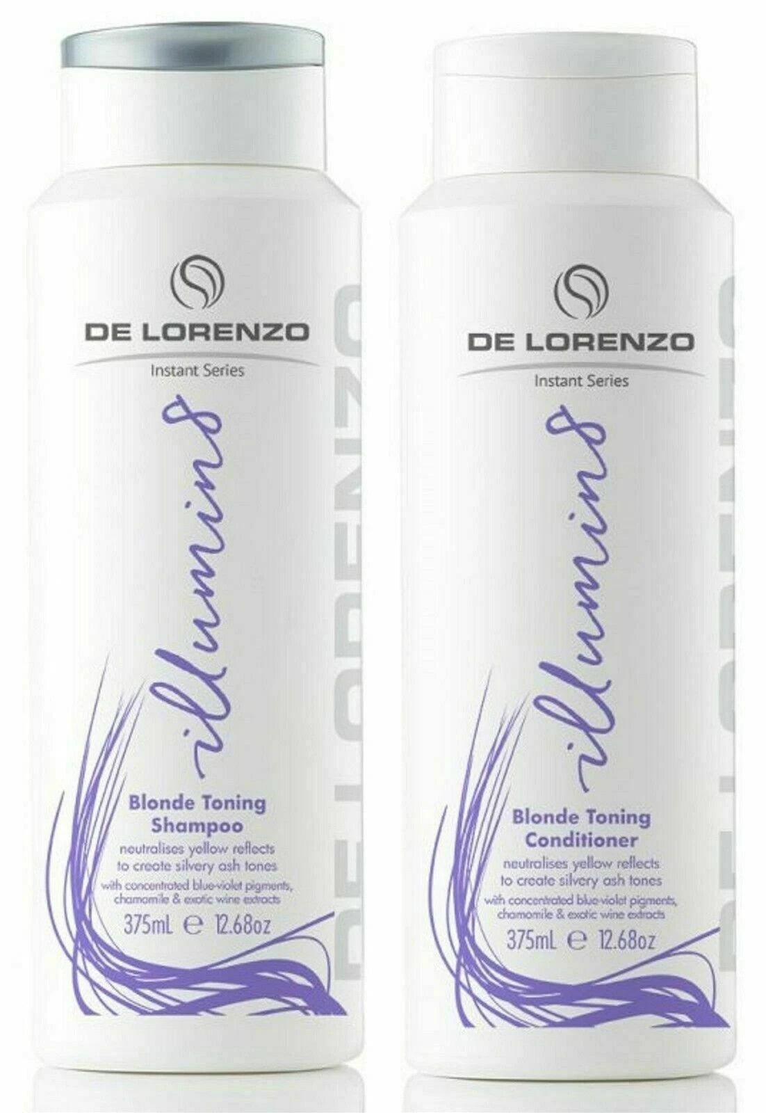 De Lorenzo Instant Illumin8 Shampoo & Conditioner Duo 375ml