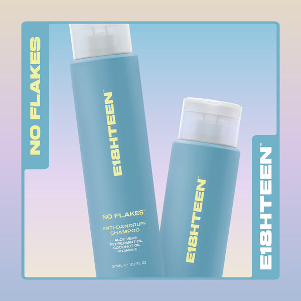 E18HTEEN No Flakes Anti-Dandruff Shampoo 375ml