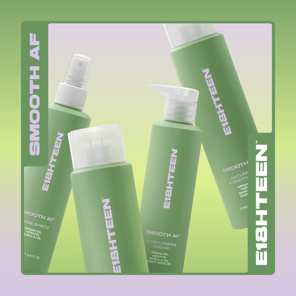 E18HTEEN Smooth AF Anti-Frizz Shampoo 1L