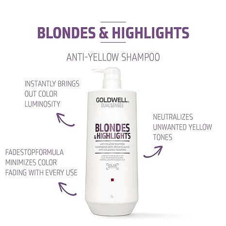 Goldwell DualSenses Blondes & Highlights Anti-Yellow Shampoo 300ml